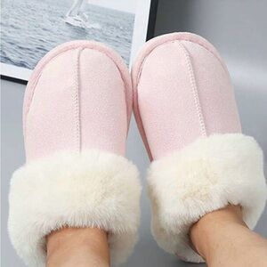 New Super Cozy Pink Women's Slippers
